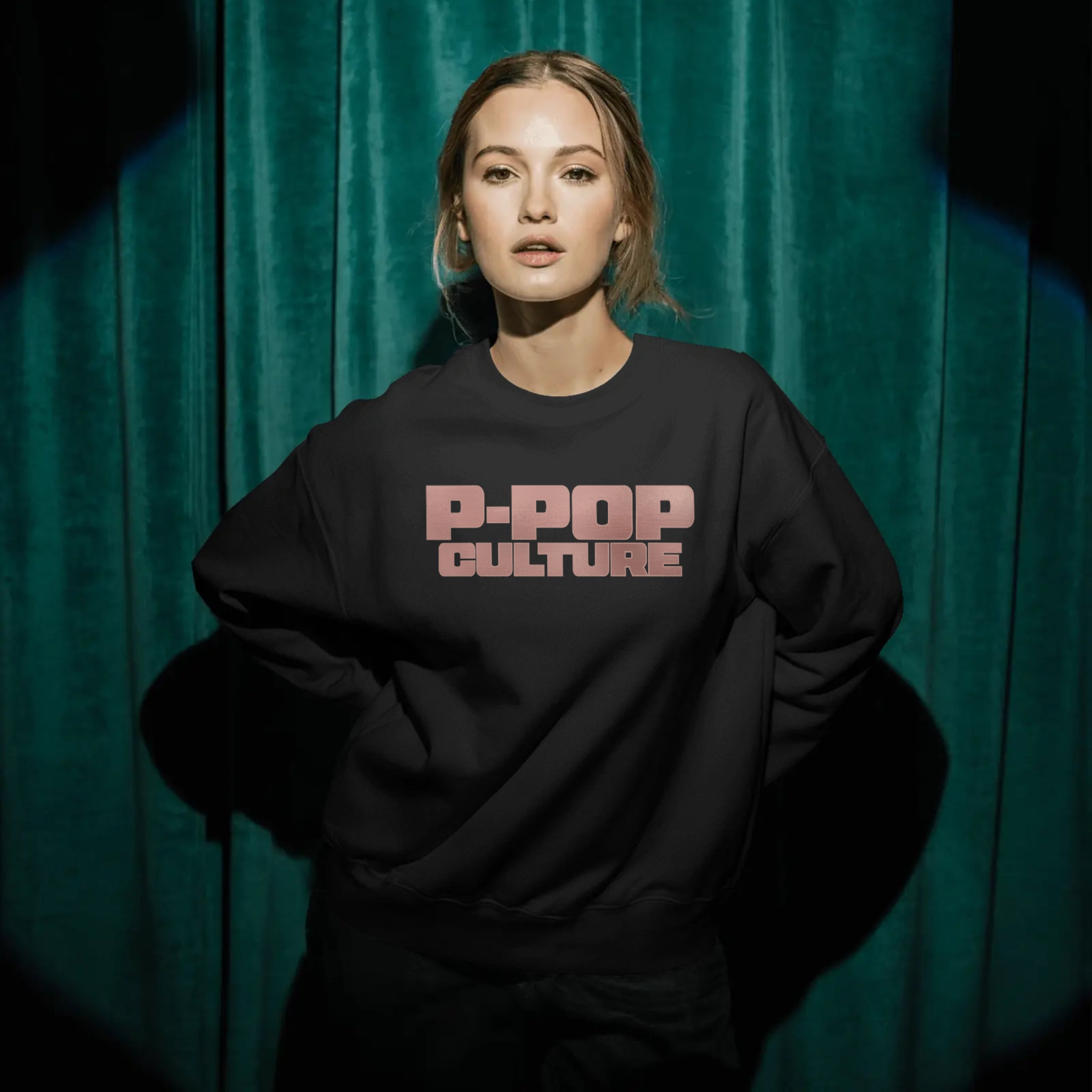 P-POP Culture Essential Sweatshirt