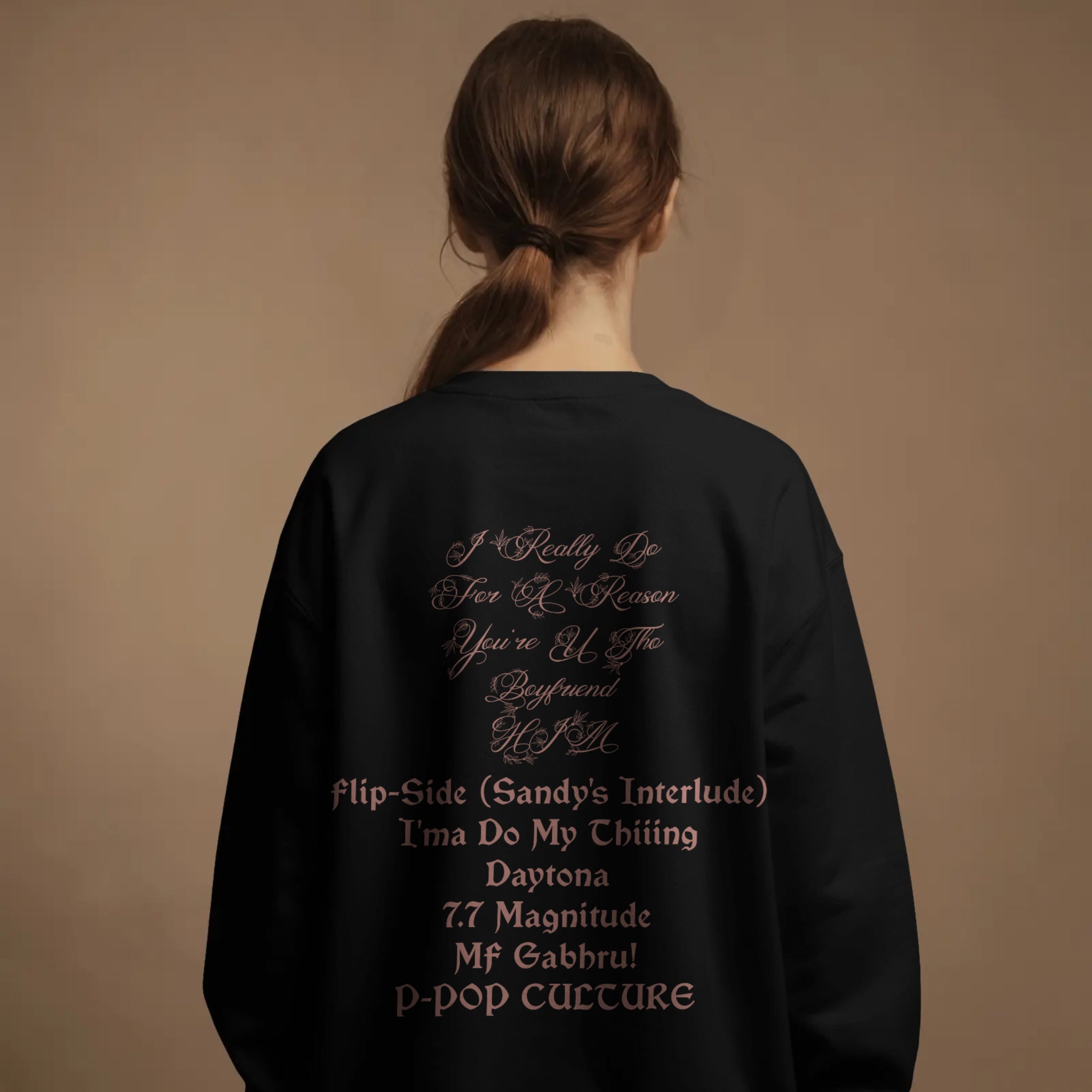 P-POP Culture Signature Sweatshirt