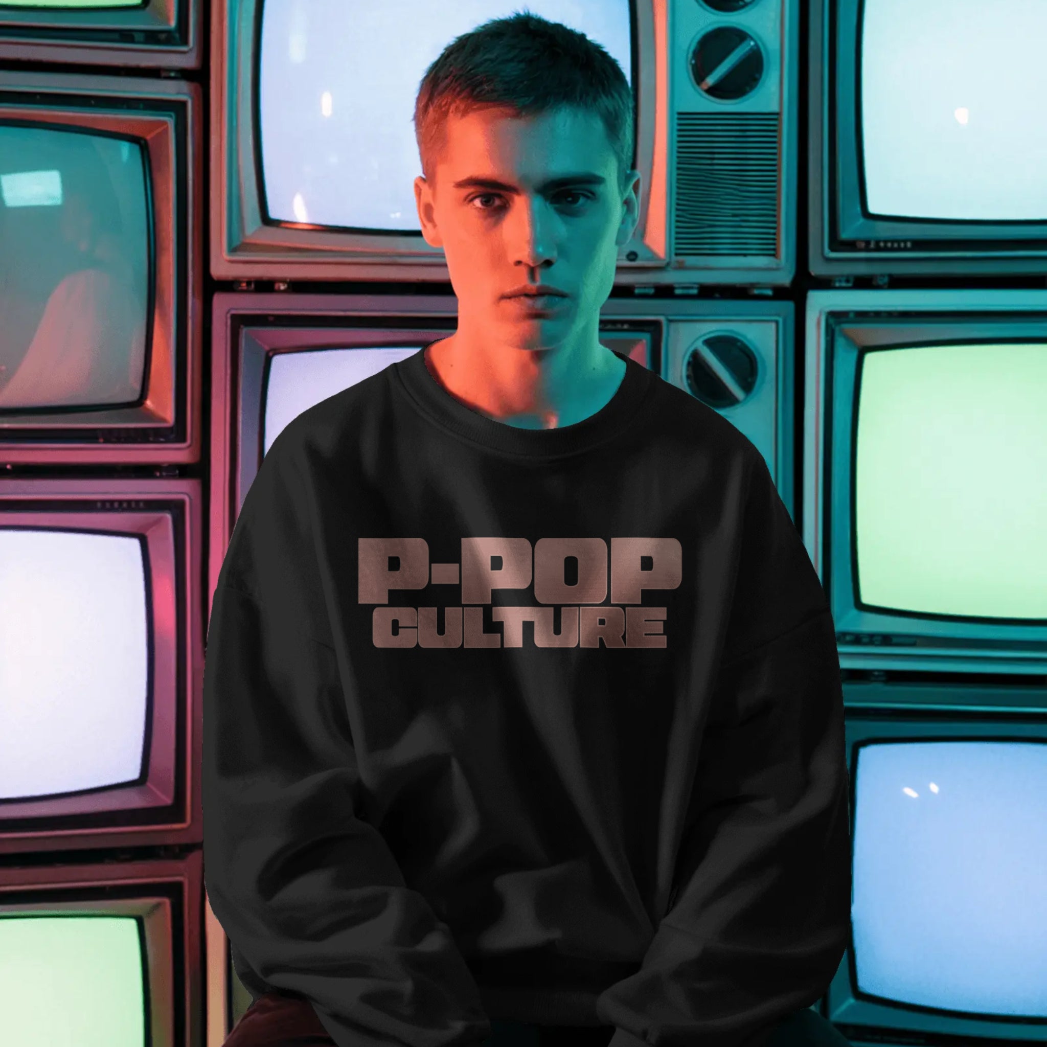 P-POP Culture Signature Sweatshirt