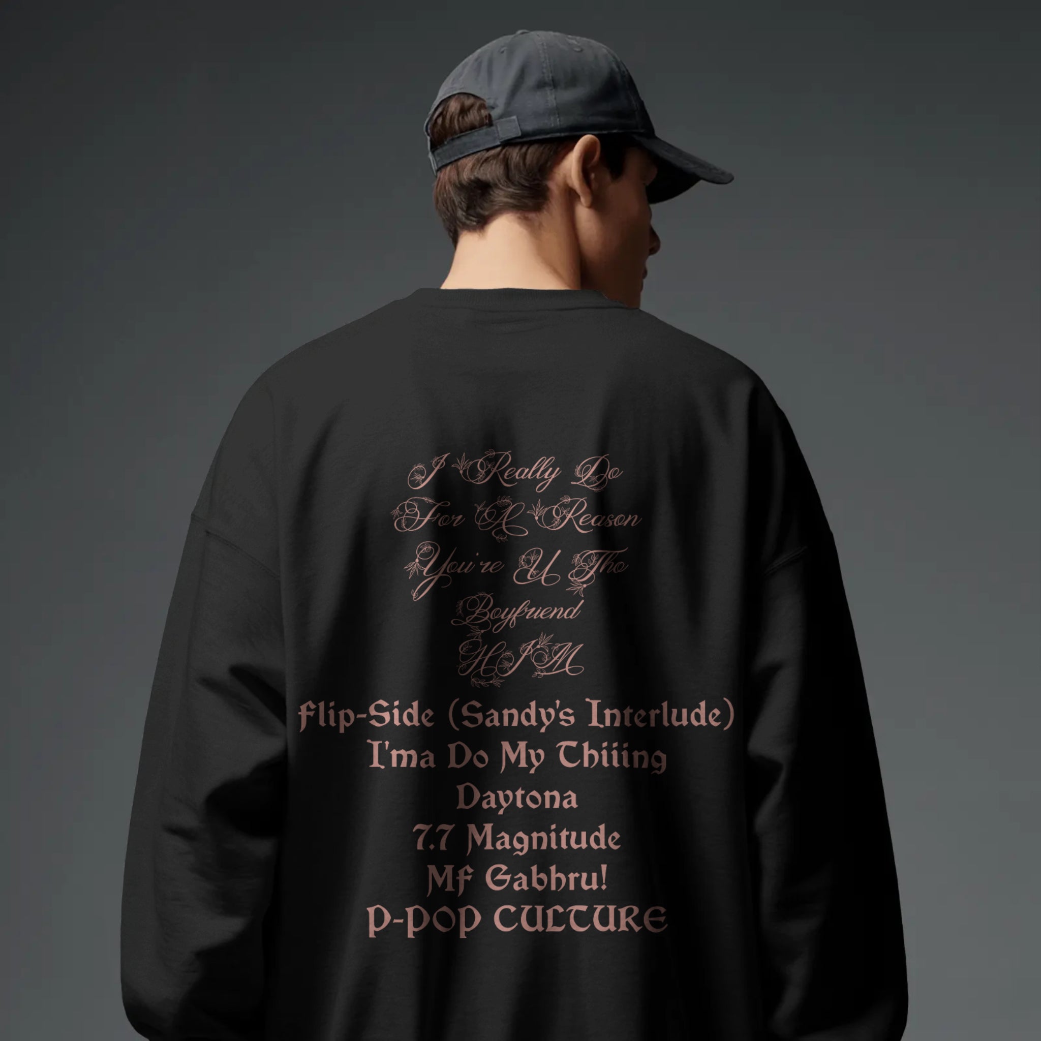 P-POP Culture Signature Sweatshirt