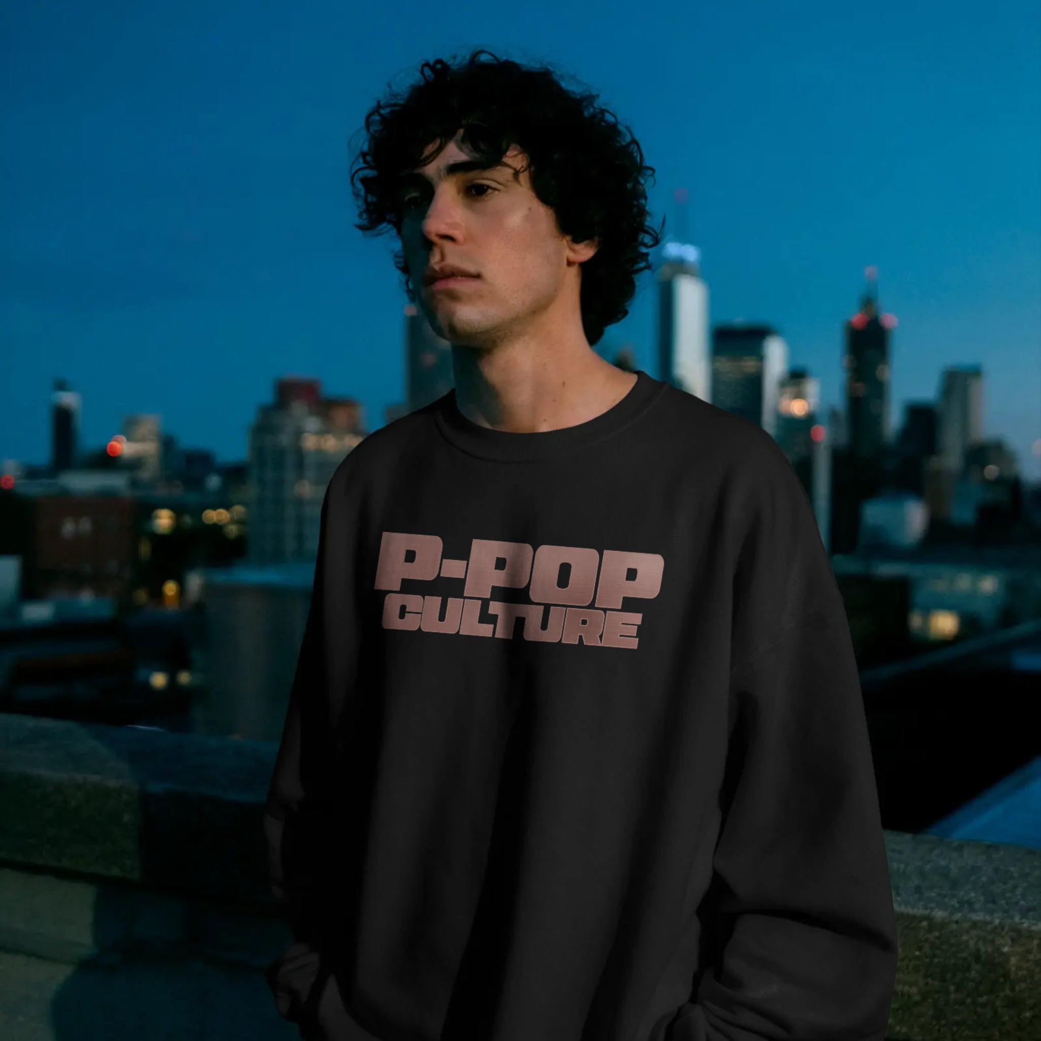 P-POP Culture Essential Sweatshirt