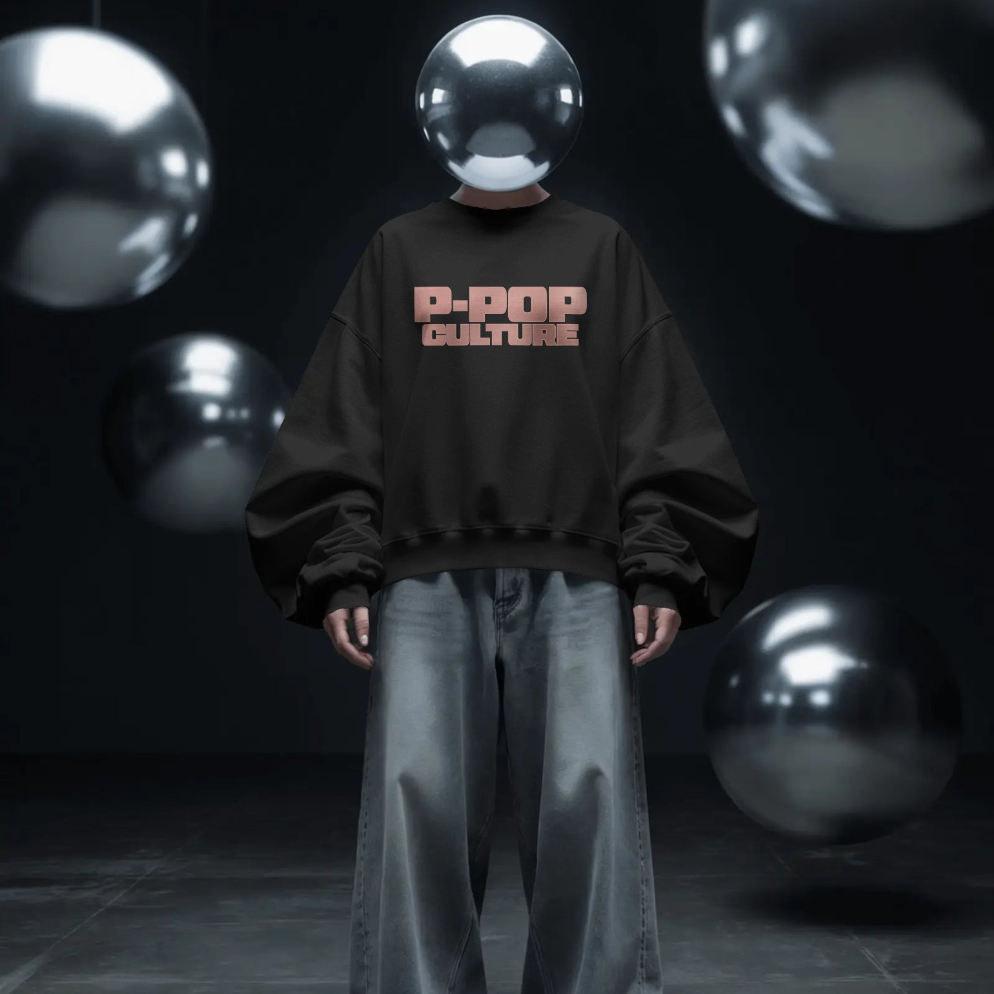 P-POP Culture Essential Sweatshirt