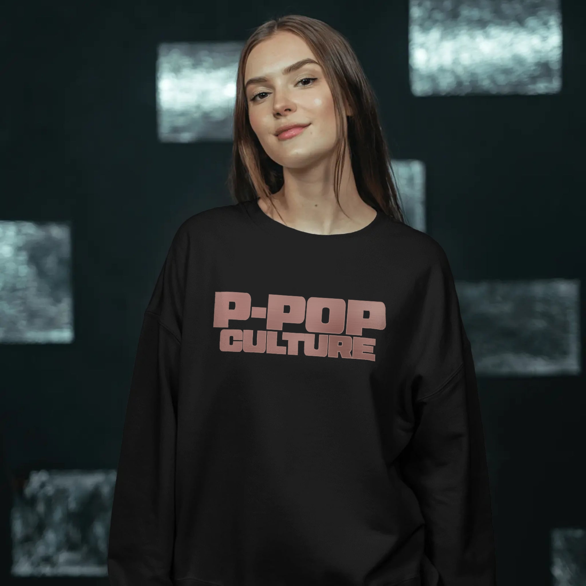 P-POP Culture Essential Sweatshirt