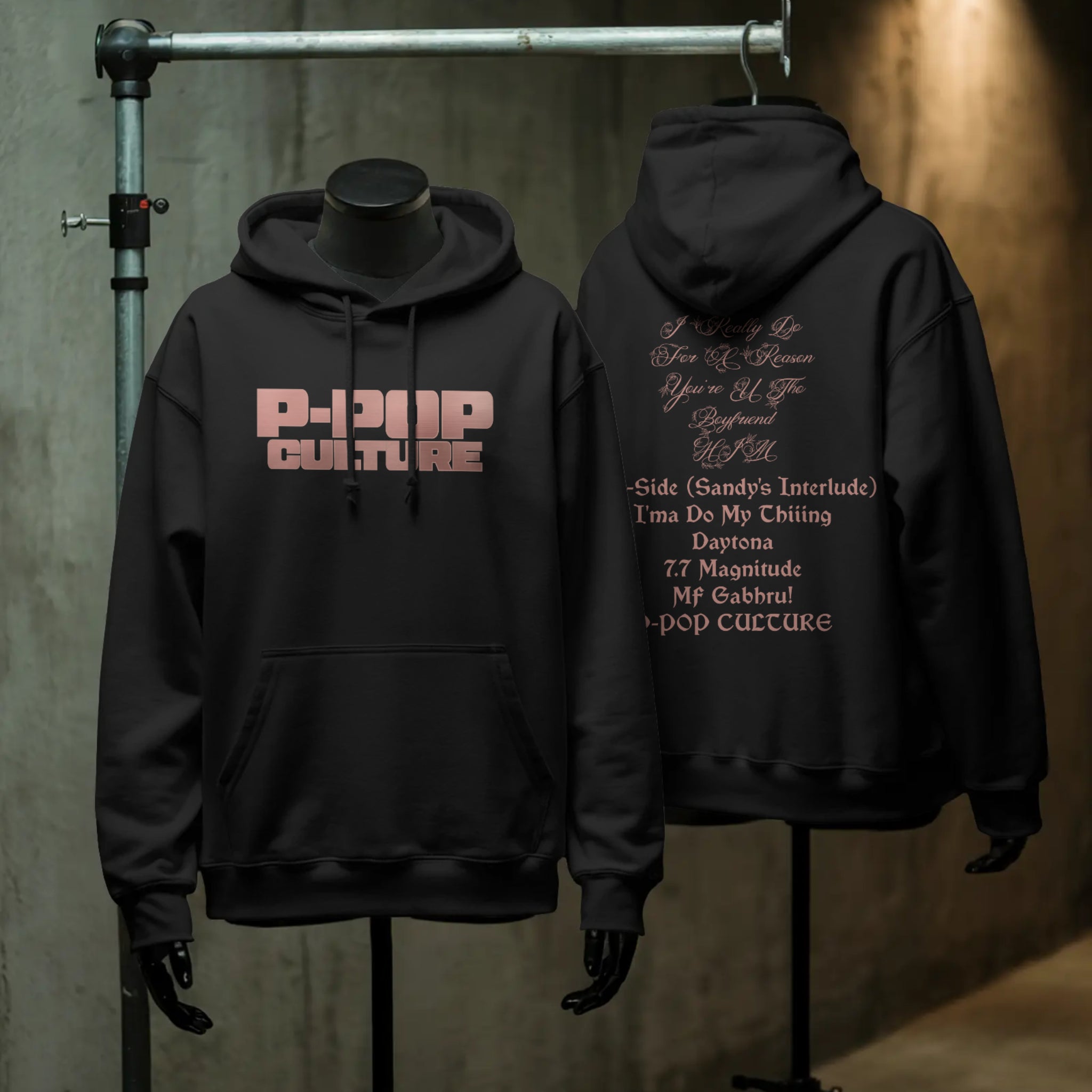 P-POP Culture Signature Hoodie
