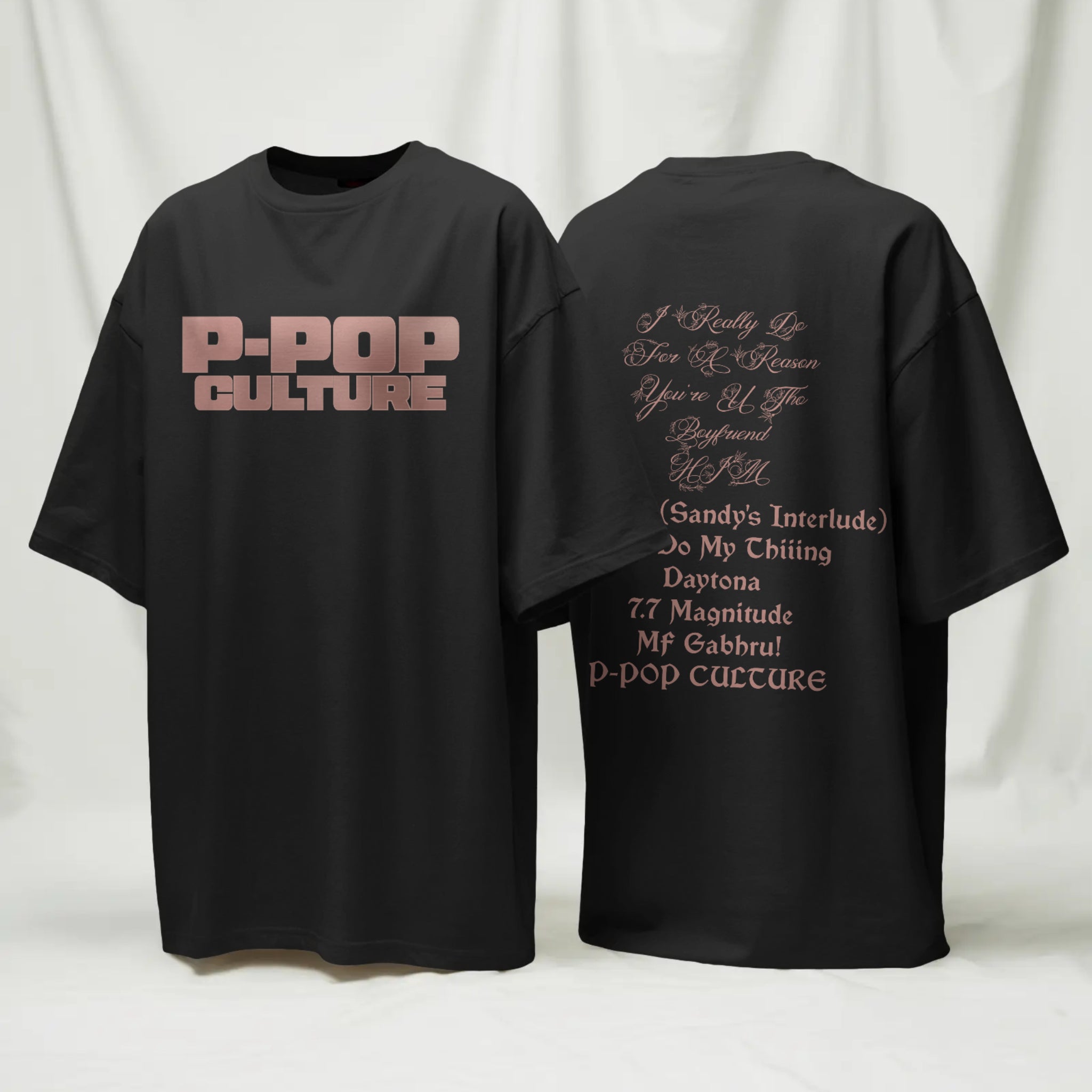 P-POP Culture Signature T-Shirt