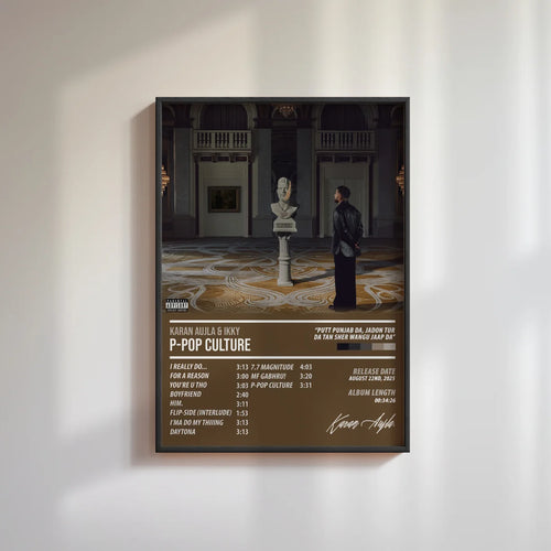 P-POP Culture A3 Poster