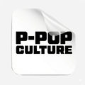 P-POP Culture Temporary Tattoo