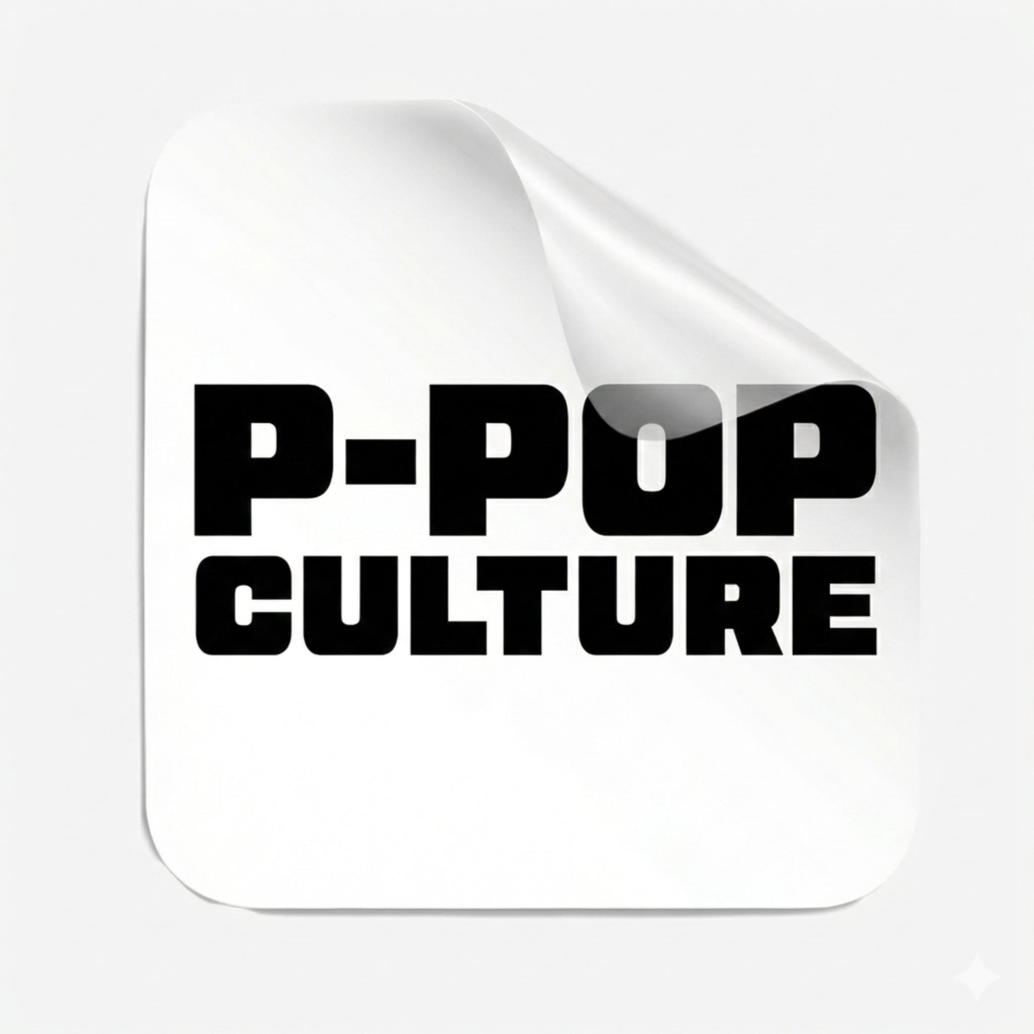 P-POP Culture Temporary Tattoo